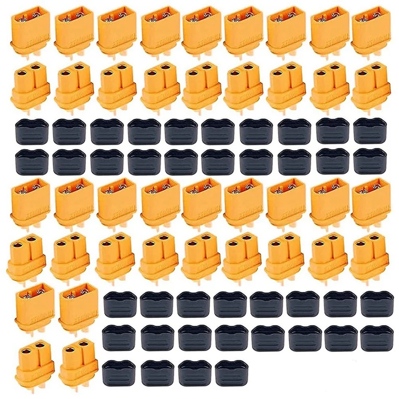 20Pairs XT60 Battery Connectors, XT60 Male Female Connector Socket, XT60H Sheath Housing Connector for RC Model and More
20Pairs XT60 Battery Connectors, XT60 Male Female Connector Socket, XT60H Sheath Housing Connector for RC Model and More
