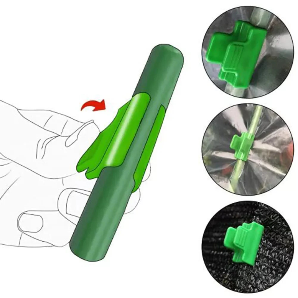 50pcs/Lot Greenhouse Clamps Film Row Cover Netting Tunnel Hoop Clip Frame Shading Net Rod Greenhouse Clamps Extension Support
50pcs/Lot Greenhouse Clamps Film Row Cover Netting Tunnel Hoop Clip Frame Shading Net Rod Greenhouse Clamps Extension Support