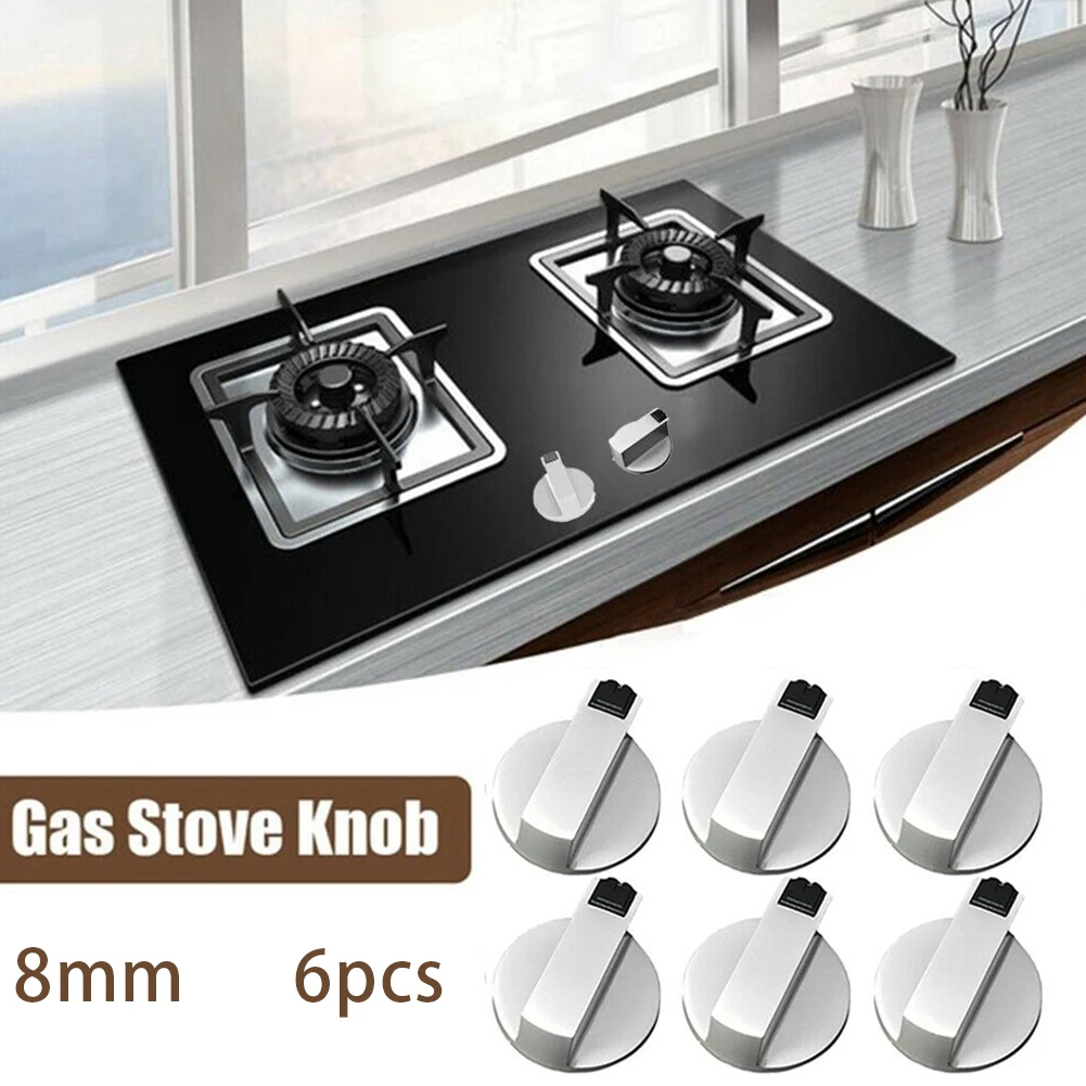 Cooker Tool Stove Knobs Zinc Alloy 6pcs 8mm For Family Gas Stove Kitchen Supplies Oven Knob Silver Stoves Knobs
Cooker Tool Stove Knobs Zinc Alloy 6pcs 8mm For Family Gas Stove Kitchen Supplies Oven Knob Silver Stoves Knobs