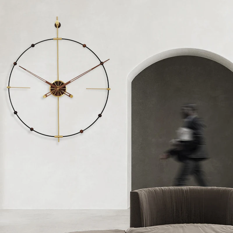 Design Unusual Wall Clock Silent Stylish Large Metal Wall Clock Minimalist Retro Nordic Creative Reloj De Pared Home Decoration
Design Unusual Wall Clock Silent Stylish Large Metal Wall Clock Minimalist Retro Nordic Creative Reloj De Pared Home Decoration