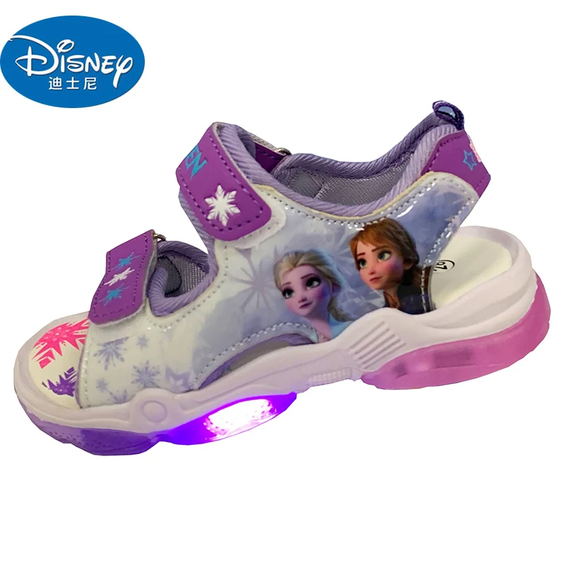 Disney girls frozen 2 princess soft Sandals with led light kids soft bottom kids show Beach shoes
Disney girls frozen 2 princess soft Sandals with led light kids soft bottom kids show Beach shoes