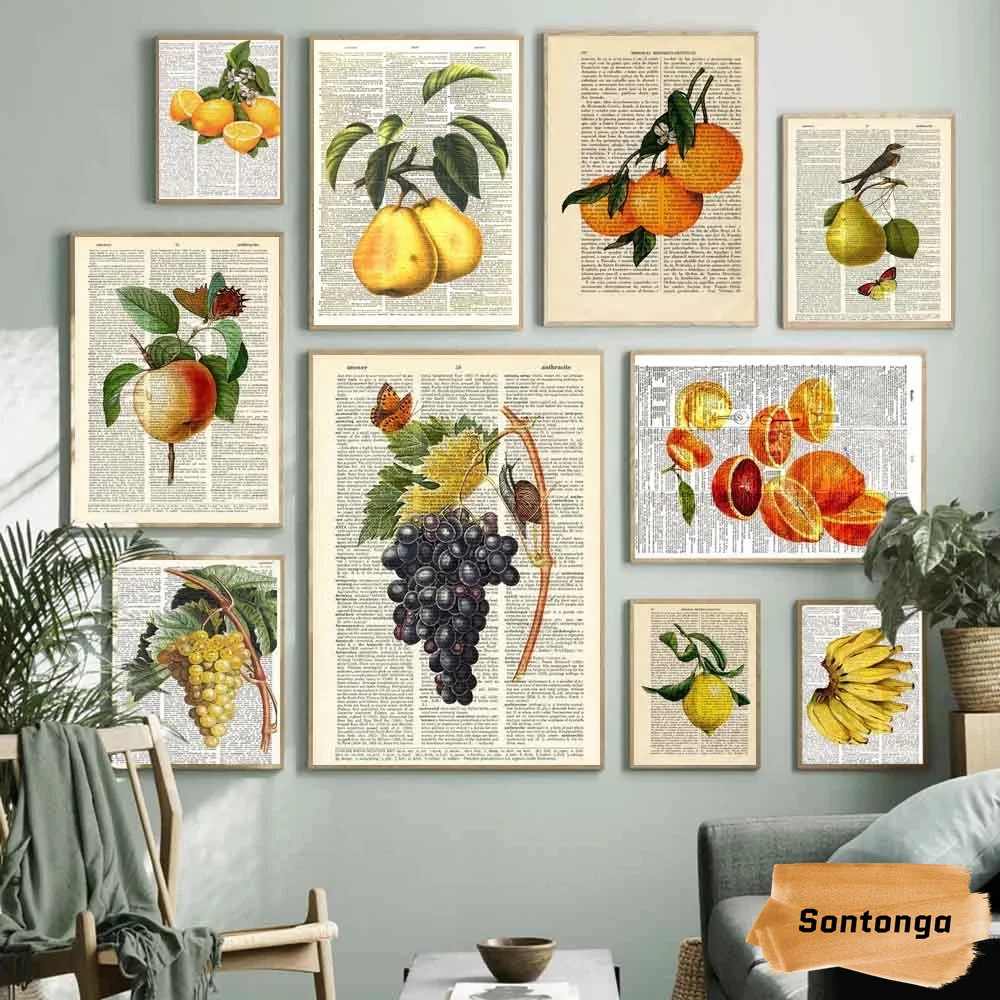 Modern Food Newspaper Canvas Painting Orange Fruit Vintage Wall Sticker Entrance Room Decoration Poster Clear Hd Gift Book Art
Modern Food Newspaper Canvas Painting Orange Fruit Vintage Wall Sticker Entrance Room Decoration Poster Clear Hd Gift Book Art