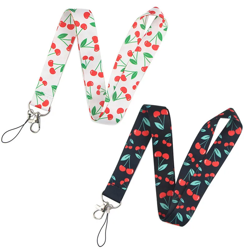 Fruit cherries Keychain Lanyard Neck Strap for Key ID Card Straps Badge Holder DIY Hanging Rope Neckband
Fruit cherries Keychain Lanyard Neck Strap for Key ID Card Straps Badge Holder DIY Hanging Rope Neckband