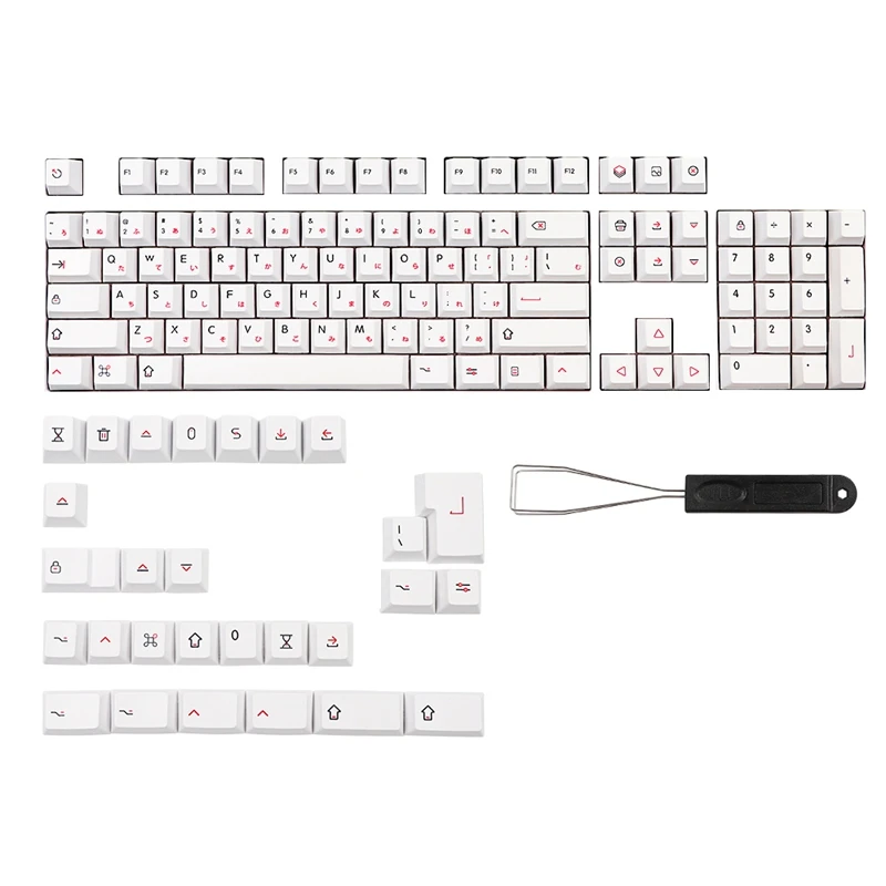 PBT 132 клавиши Cherry Profile DYE-Sub японские персонажи Keycap минималистский стиль подходит для механической клавиатуры ISO
PBT 132 клавиши Cherry Profile DYE-Sub японские персонажи Keycap минималистский стиль подходит для механической клавиатуры ISO