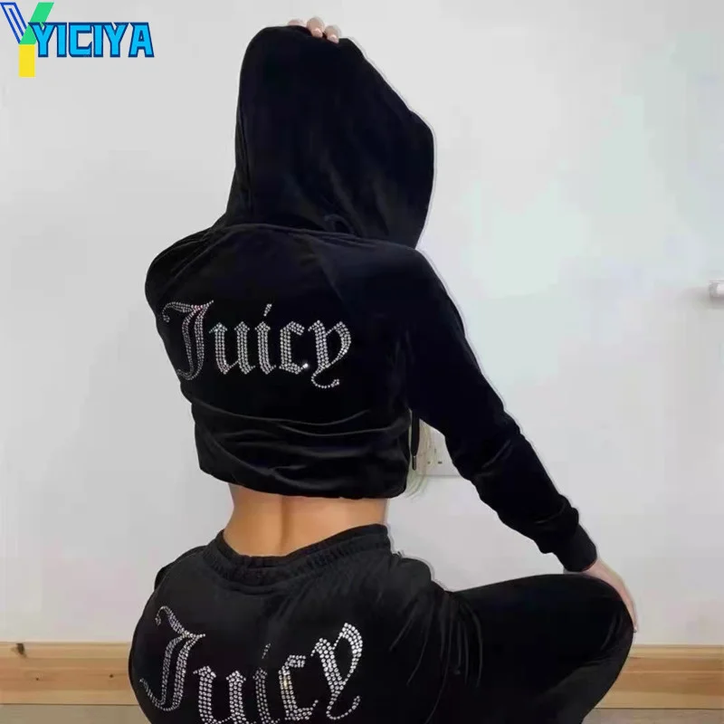 YICIYA 2022 Winter Velvet Sport Fleece Crop Top Tracksuit Women Two Piece Jogging Set Velour Suits Met Hoodie Pants Suit Womens
YICIYA 2022 Winter Velvet Sport Fleece Crop Top Tracksuit Women Two Piece Jogging Set Velour Suits Met Hoodie Pants Suit Womens