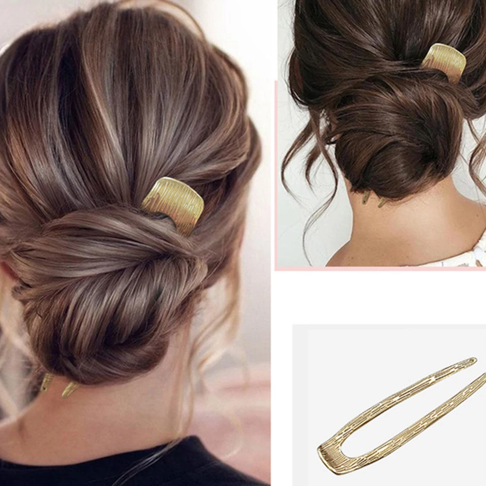 1 шт., U-образные металлические заколки для волос
1 шт., U-образные металлические заколки для волос