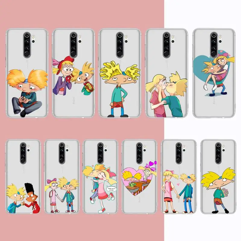 Hey Arnold Helga Phone Case for Samsung S20 S10 lite S21 plus for Redmi Note8 9pro for Huawei P20 Clear Case
Hey Arnold Helga Phone Case for Samsung S20 S10 lite S21 plus for Redmi Note8 9pro for Huawei P20 Clear Case