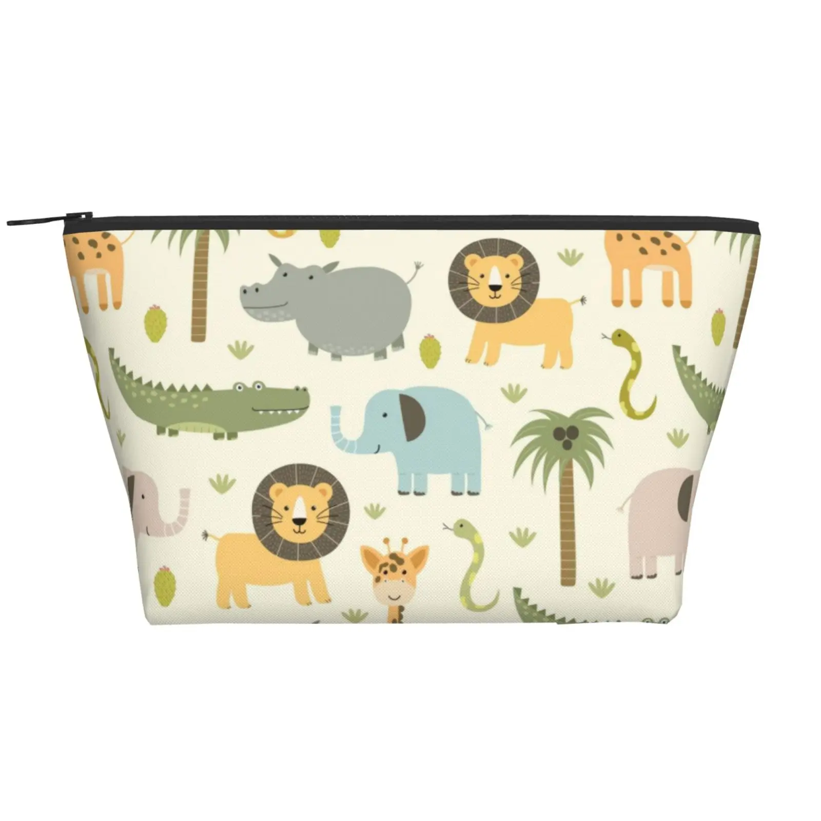Wild Animals Cartoon Trapezoid Daily Storage Bag Polyester Christmas Holiday Cute Tile Pattern Bags for Any Age People
Wild Animals Cartoon Trapezoid Daily Storage Bag Polyester Christmas Holiday Cute Tile Pattern Bags for Any Age People
