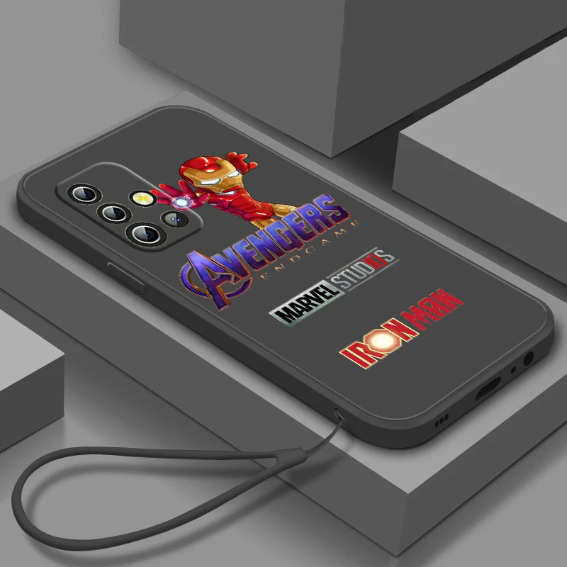 Marvel Iron Man Thanos For Samsung A04 S A71 A51 A42 A41 A30 A32 A21S A12 A11 A01 A02 4G 5G Liquid Rope Phone Case
Marvel Iron Man Thanos For Samsung A04 S A71 A51 A42 A41 A30 A32 A21S A12 A11 A01 A02 4G 5G Liquid Rope Phone Case