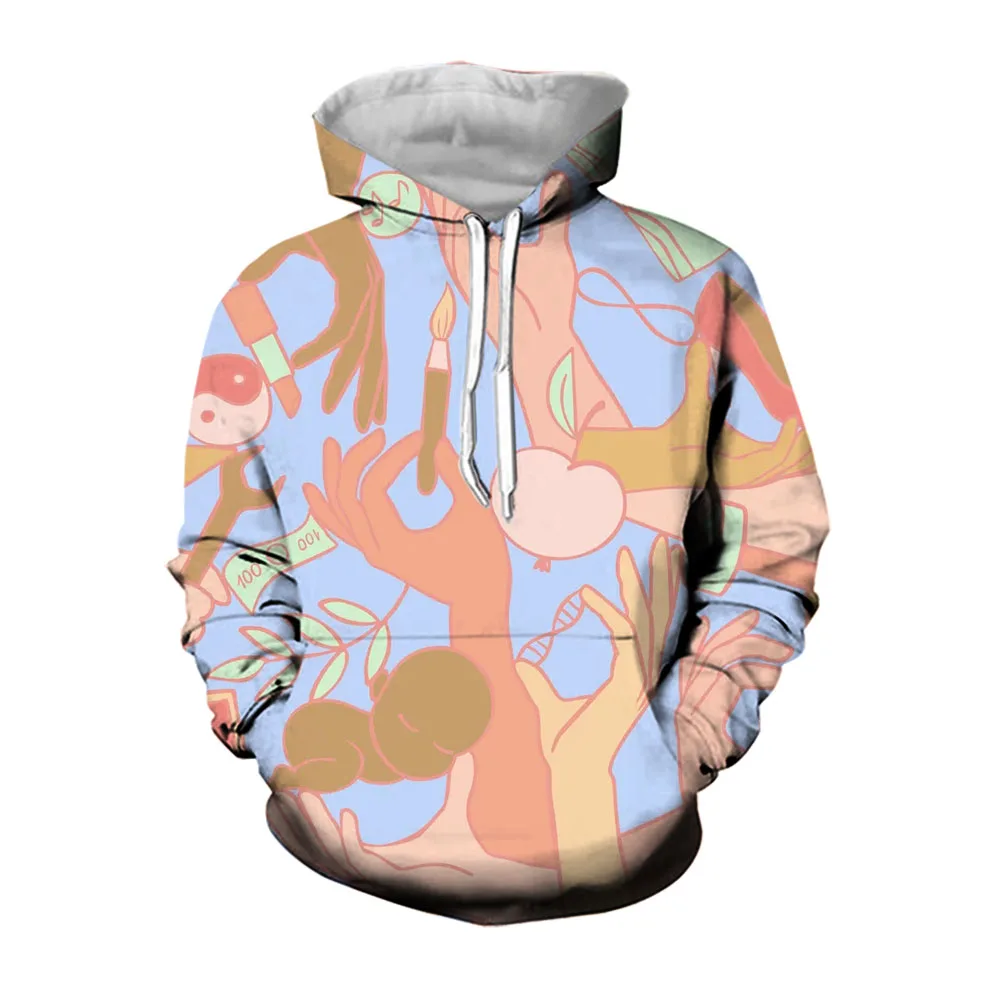 Jumeast Strange Print Fleece Hoodies For Men Colorful Hooded Sweatshirts Length Sleeve Oversized Mens Hoodie Winter Coat Clothes
Jumeast Strange Print Fleece Hoodies For Men Colorful Hooded Sweatshirts Length Sleeve Oversized Mens Hoodie Winter Coat Clothes