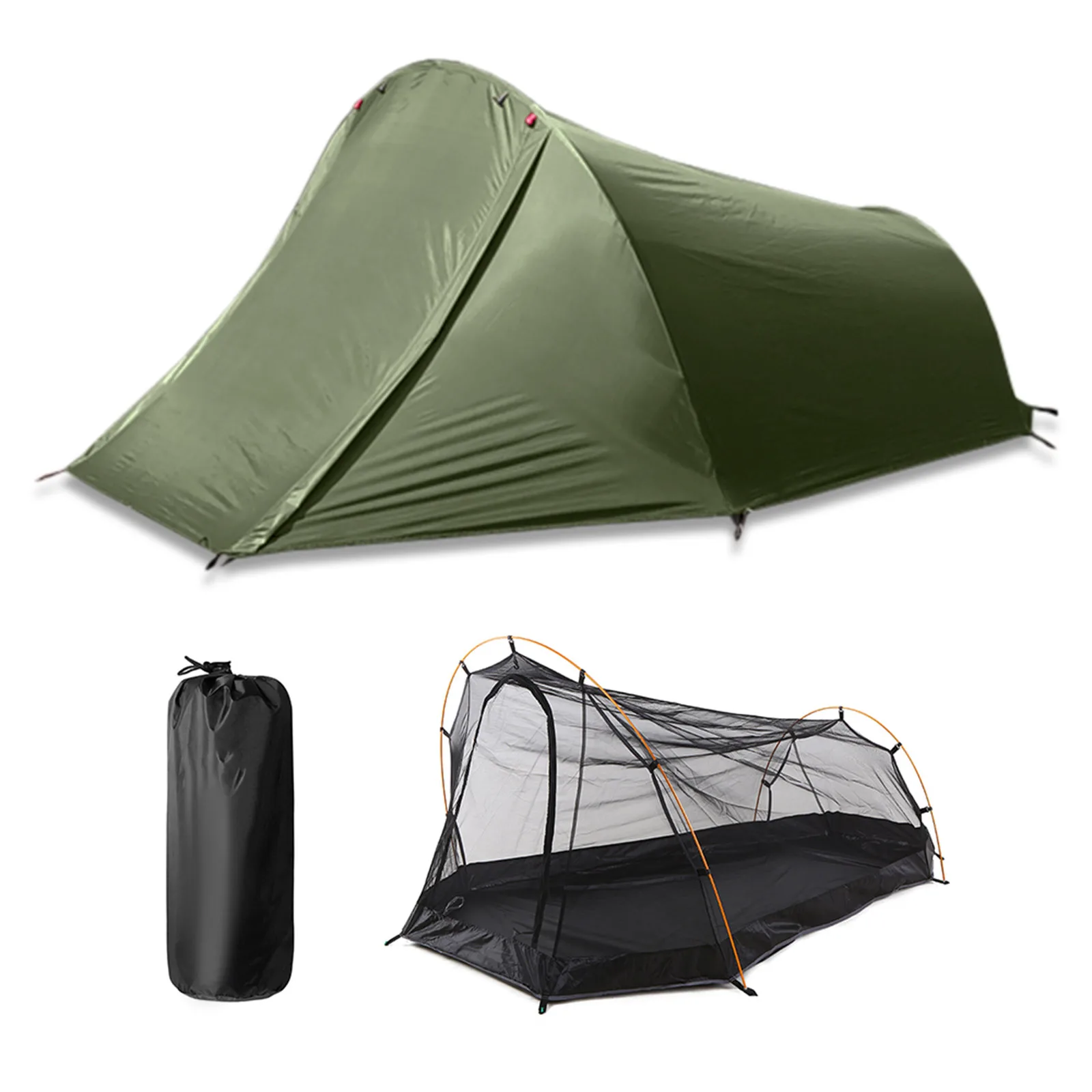 Portable Multifunctional Camping Tent for 2 Persons Waterproof and Suitable for Biking Hiking and Summer Beach
Portable Multifunctional Camping Tent for 2 Persons Waterproof and Suitable for Biking Hiking and Summer Beach