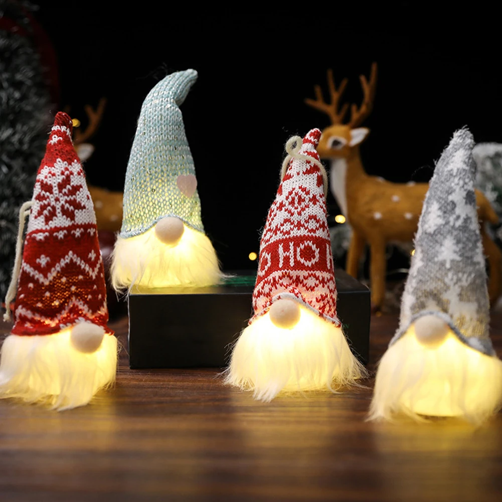 Plastic Glowing Faceless Doll Gnome Decorations Pendant Christmas Outdoor with Light Craft Children Kids Wedding Decor
Plastic Glowing Faceless Doll Gnome Decorations Pendant Christmas Outdoor with Light Craft Children Kids Wedding Decor