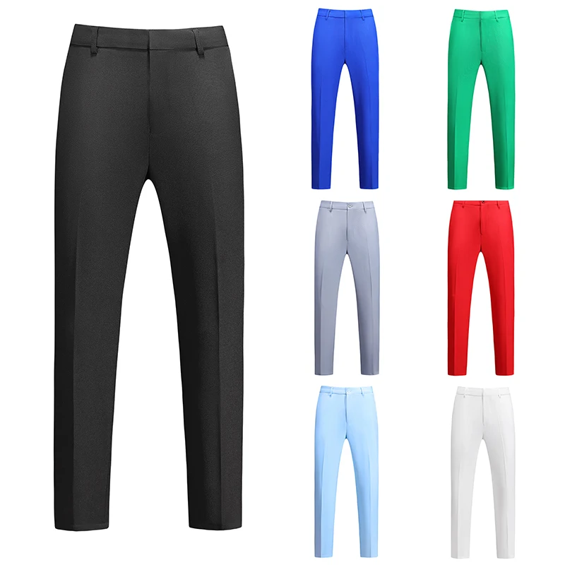 Korean Style Classic White Red Stretch Dress Pants for Men Slim Fit Cool Summer 9 Suit Pants Men Business Men's Formal Trousers
Korean Style Classic White Red Stretch Dress Pants for Men Slim Fit Cool Summer 9 Suit Pants Men Business Men's Formal Trousers