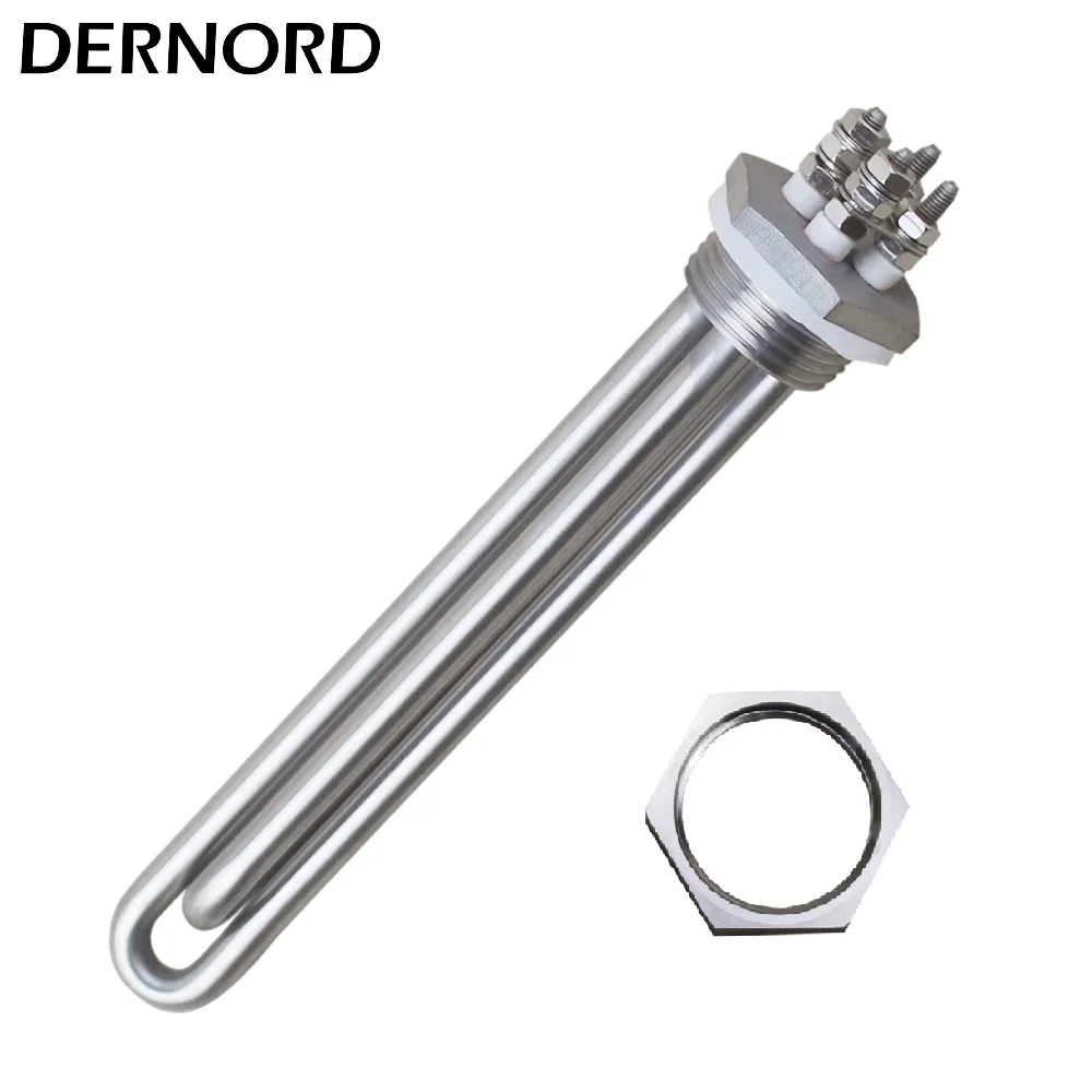 DERNORD 12 В 24 В 36 В 48 В водопогружной нагреватель 1 дюйм NPT резьба электрическая нагревательная трубка 304SUS
DERNORD 12 В 24 В 36 В 48 В водопогружной нагреватель 1 дюйм NPT резьба электрическая нагревательная трубка 304SUS