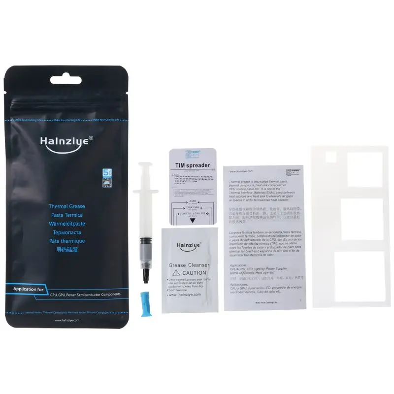 2022 New 13.4w/m-k HY-P13 Extreme Performance 2g Thermal Paste Grease Silicone Paste CPU GPU Cooling Fan Cooler
2022 New 13.4w/m-k HY-P13 Extreme Performance 2g Thermal Paste Grease Silicone Paste CPU GPU Cooling Fan Cooler
