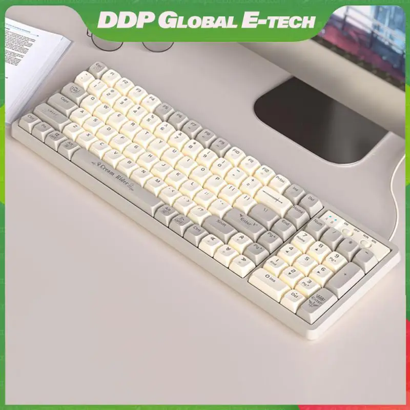 Hot Plug Gaming Keyboard Gold/red/silver Axis Keyboard 102 Keys Hot Swap Keyboard Mechanical Keyboard Laptop Ergonomics Wired
Hot Plug Gaming Keyboard Gold/red/silver Axis Keyboard 102 Keys Hot Swap Keyboard Mechanical Keyboard Laptop Ergonomics Wired