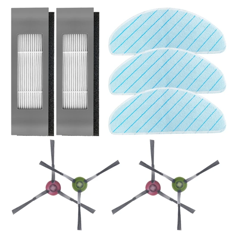 For Ecovacs T9 MAX T9 AIVI T9 AIVI+ T9 Power Mop Rag Hepa Filter Side Brush Kit Parts Robot Vacuum Cleaner Accessories
For Ecovacs T9 MAX T9 AIVI T9 AIVI+ T9 Power Mop Rag Hepa Filter Side Brush Kit Parts Robot Vacuum Cleaner Accessories