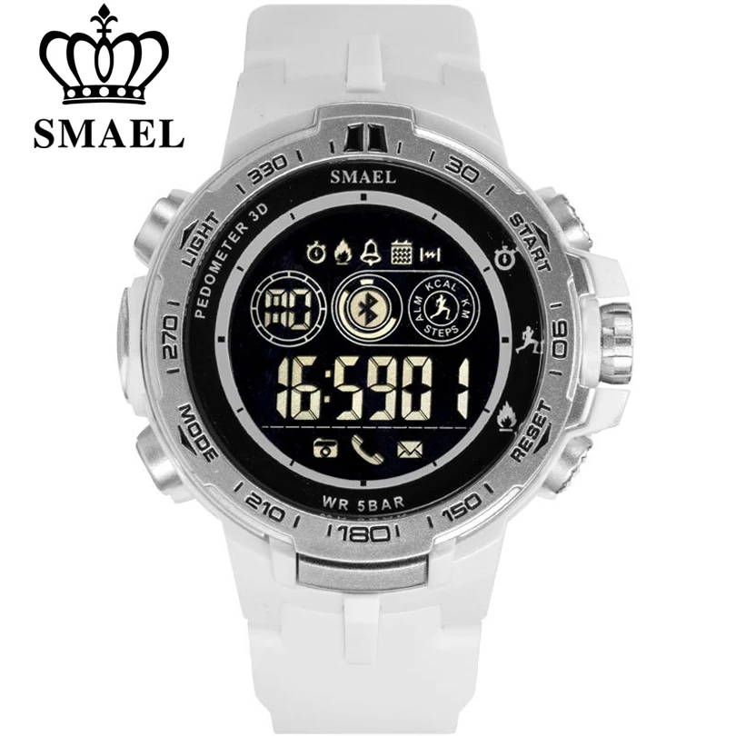 SMAEL Brand Sport Watches for Men Digital Wrist Watches Mens Waterproof LED Display Sports Electronic Watch Chronograph Clock
SMAEL Brand Sport Watches for Men Digital Wrist Watches Mens Waterproof LED Display Sports Electronic Watch Chronograph Clock