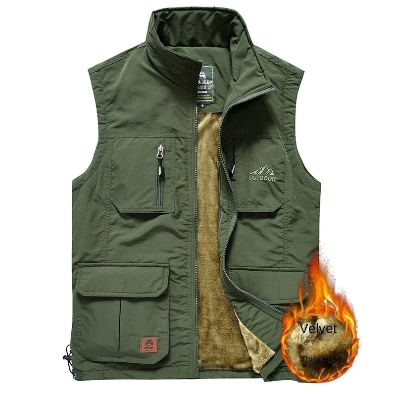 Men's Clothing Free Shipping Work Vest Padded Hunting Coat Winter Motorcyclist Sleeveless Jacket Coats Original High Quality MAN
Men's Clothing Free Shipping Work Vest Padded Hunting Coat Winter Motorcyclist Sleeveless Jacket Coats Original High Quality MAN