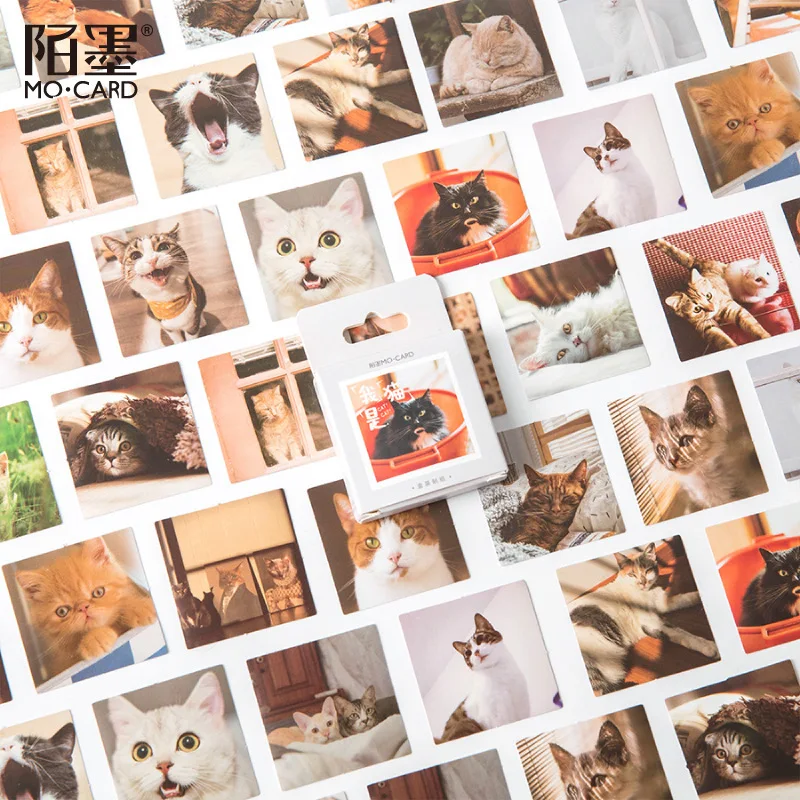 46 pcs/box cute I am a cat Decorative Stationery Cartoon Stickers Scrapbooking DIY Diary toy stickers Album Stick Lable
46 pcs/box cute I am a cat Decorative Stationery Cartoon Stickers Scrapbooking DIY Diary toy stickers Album Stick Lable