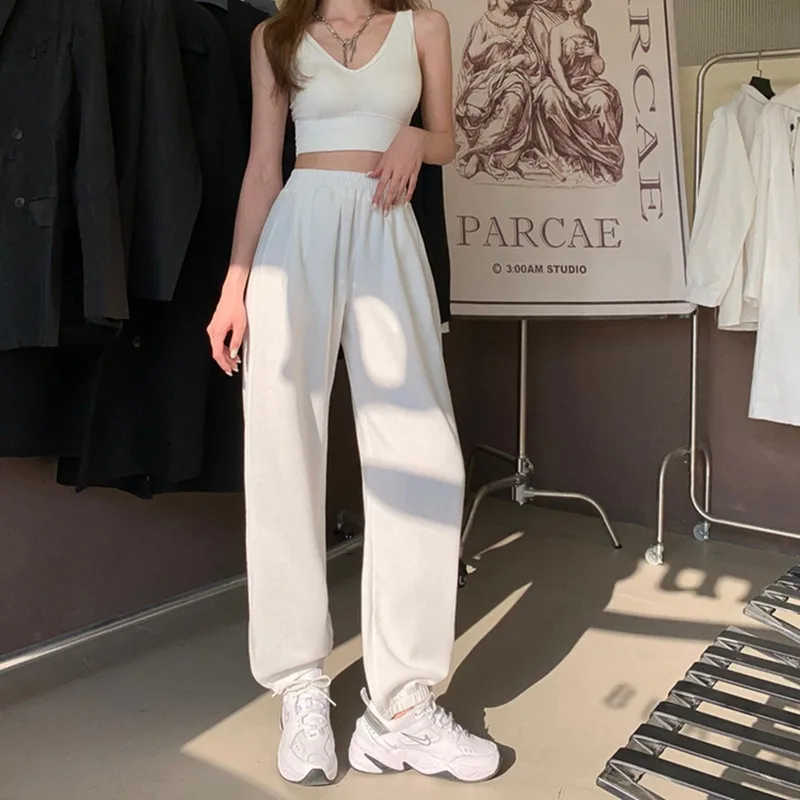 Sweatpants Women Clothes Pants Streetwear 2022 Summer Fashion Korean Style Wide Leg Harajuku Baggy Black High Waisted Vintage
Sweatpants Women Clothes Pants Streetwear 2022 Summer Fashion Korean Style Wide Leg Harajuku Baggy Black High Waisted Vintage