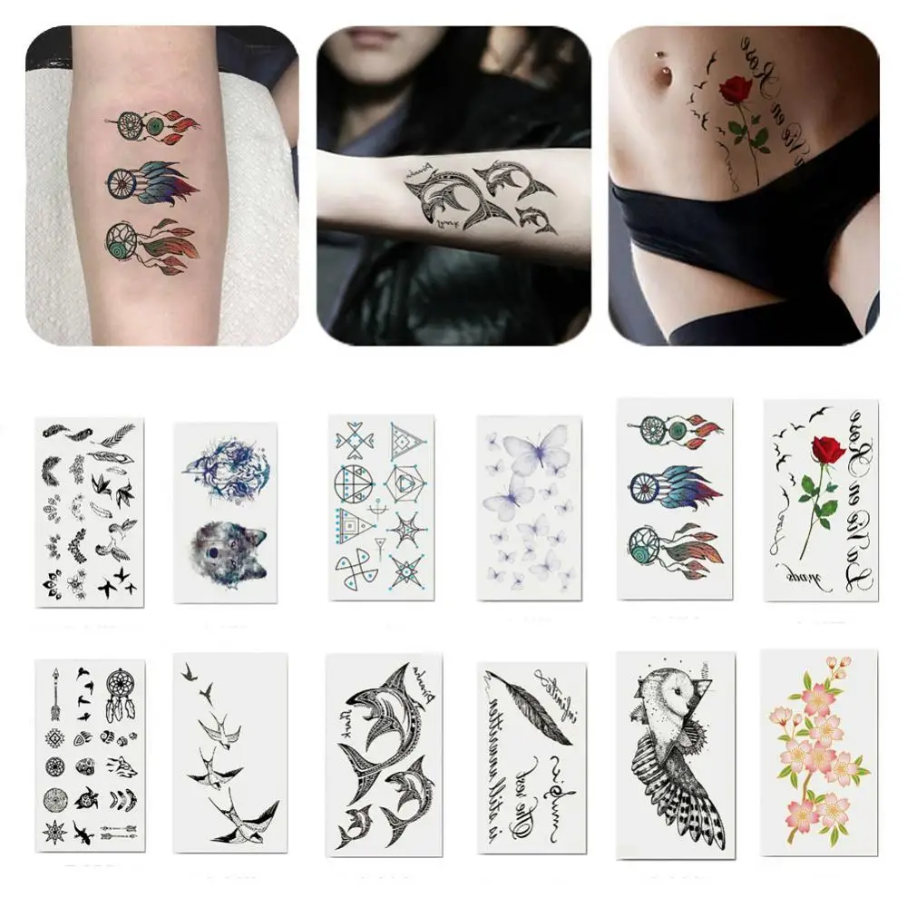 Temporary Tattoo Sticker Long Lasting Sticker Cool Waterproof Environmental Unisex Temporary Tattoo Body Art Arm Body Transfer
Temporary Tattoo Sticker Long Lasting Sticker Cool Waterproof Environmental Unisex Temporary Tattoo Body Art Arm Body Transfer