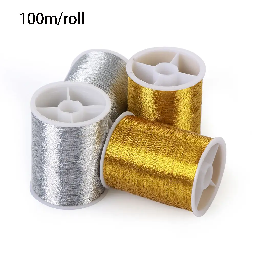 100 metres Spool Crafts Handmade Hand Embroidery Thread Cross Stitch Sewing Machine gold wire
100 metres Spool Crafts Handmade Hand Embroidery Thread Cross Stitch Sewing Machine gold wire