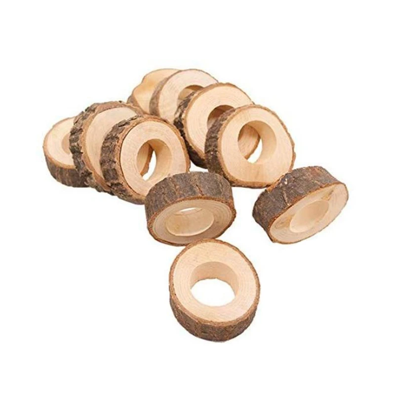 Hot 10 Pcs Handcrafted Rustic Wooden Napkin Rings For Table Dinner Decoration,Family Dinners, Weddings, Outdoor Parties Or Every
Hot 10 Pcs Handcrafted Rustic Wooden Napkin Rings For Table Dinner Decoration,Family Dinners, Weddings, Outdoor Parties Or Every