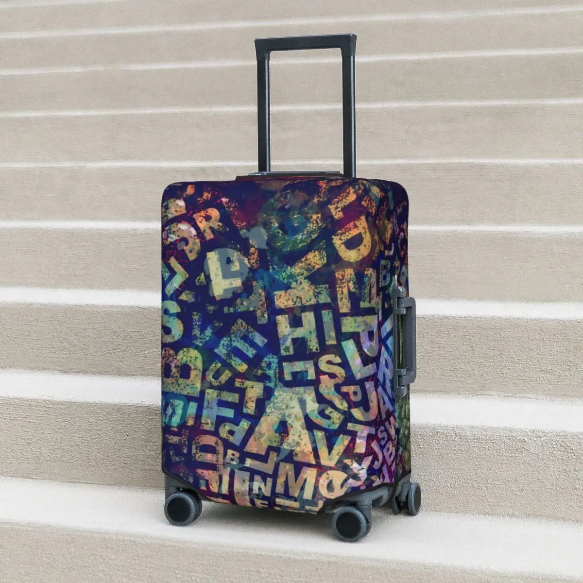 Letter Type Suitcase Cover Word Art Print Elastic Business Protector Luggage Accesories Holiday
Letter Type Suitcase Cover Word Art Print Elastic Business Protector Luggage Accesories Holiday