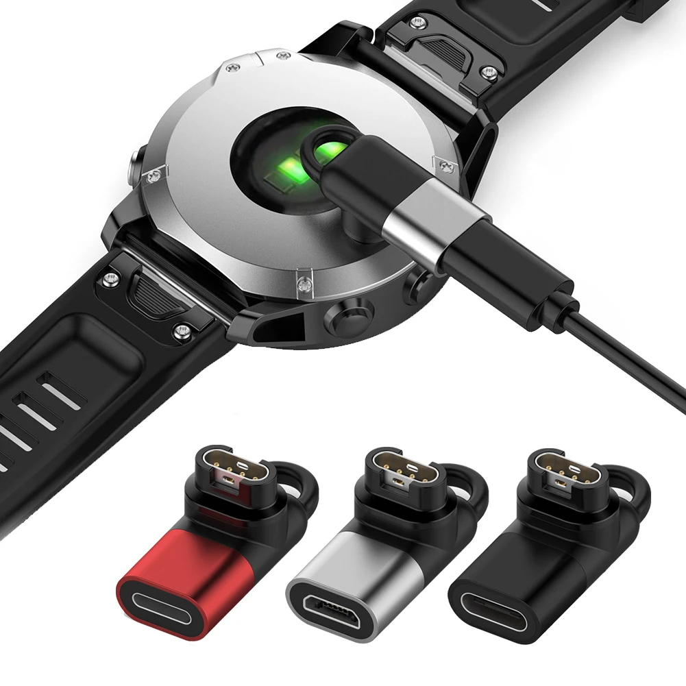 Micro USB/Type-C/IOS Watch Charging Adapter Smart Watch Power Fast Charger Connector Converter forGarmin Fenix 7 7X 6X 6S PRO 5S
Micro USB/Type-C/IOS Watch Charging Adapter Smart Watch Power Fast Charger Connector Converter forGarmin Fenix 7 7X 6X 6S PRO 5S