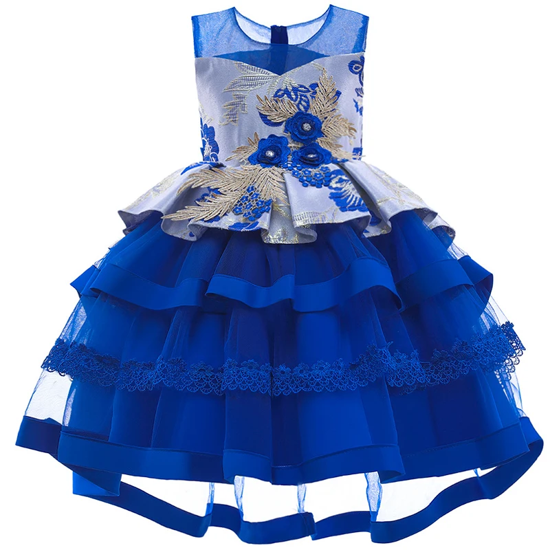 Summer Flower Girls Embroidered Layered Dress Girls For Birthday Party 3 to 10 Years Old ملابس بنات صغار Christmas Dress Girl
Summer Flower Girls Embroidered Layered Dress Girls For Birthday Party 3 to 10 Years Old ملابس بنات صغار Christmas Dress Girl