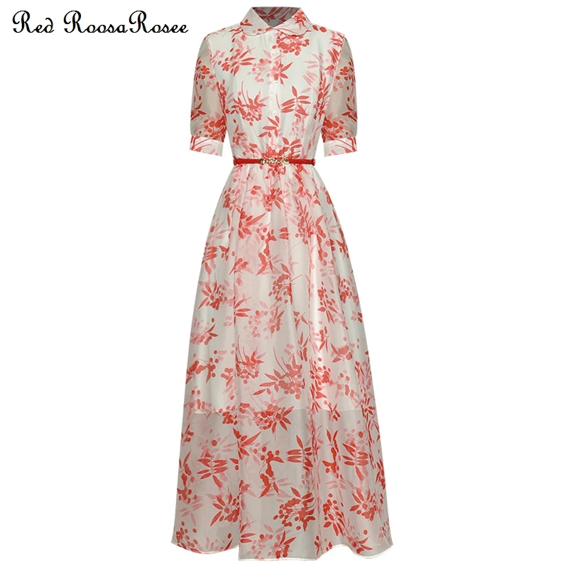Red RoosaRosee Turn-down Collar Short Sleeve Single Breasted Floral Print Dress Female Designer 2022 Party Vestidos Robe Femme
Red RoosaRosee Turn-down Collar Short Sleeve Single Breasted Floral Print Dress Female Designer 2022 Party Vestidos Robe Femme