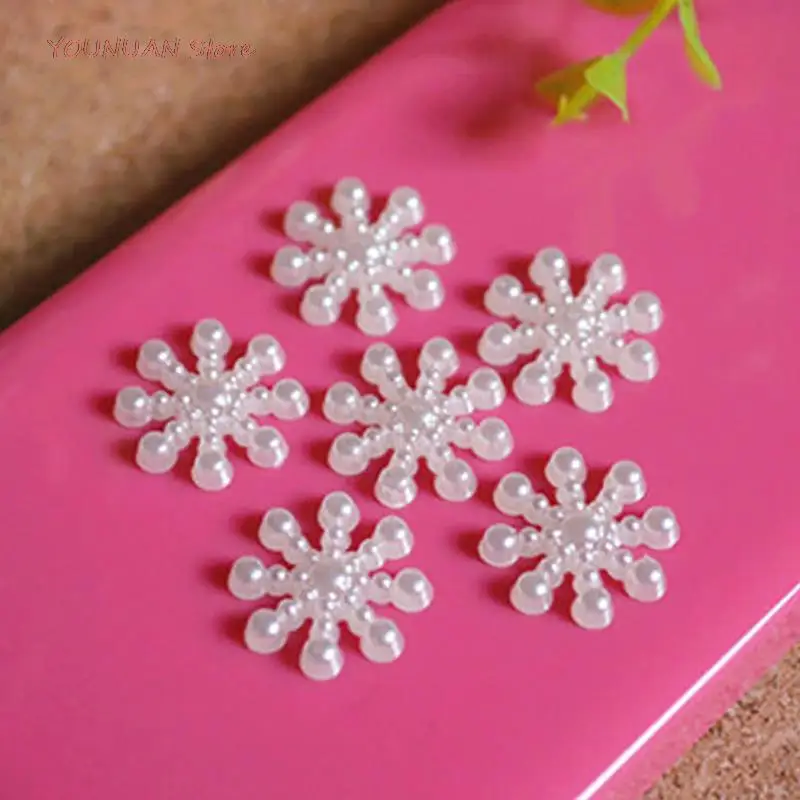 New 50/100/800Pcs Snowflake Artificial Flatback Pearl Christmas Card Making DIY Craft 12mm
New 50/100/800Pcs Snowflake Artificial Flatback Pearl Christmas Card Making DIY Craft 12mm