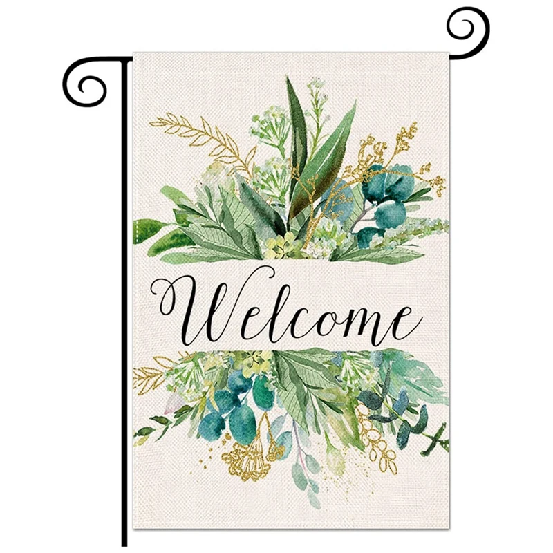 Spring Decor Garden Flag 12X18 Inches, Floral Leaves Welcome Flag Vertical Double Sided, Outdoor Spring Decoration
Spring Decor Garden Flag 12X18 Inches, Floral Leaves Welcome Flag Vertical Double Sided, Outdoor Spring Decoration