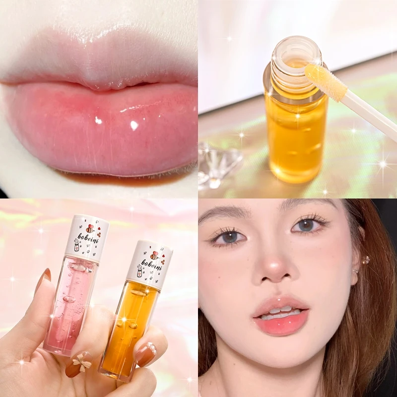 1PCS Transparent Moisturizing Lip Oil Refreshing Non-sticky Anti-drying Anti-cracking Lipgloss Natural Honey Nourishing Lip Care
1PCS Transparent Moisturizing Lip Oil Refreshing Non-sticky Anti-drying Anti-cracking Lipgloss Natural Honey Nourishing Lip Care