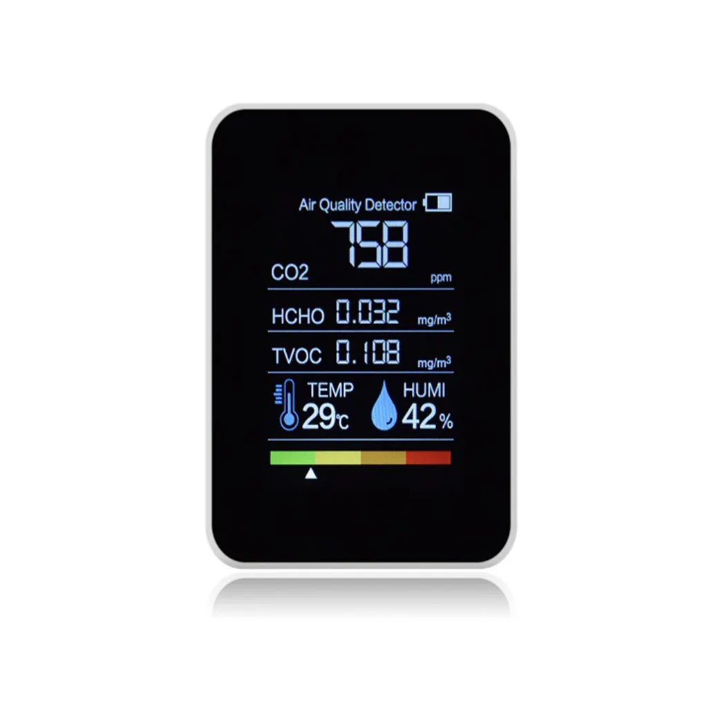 Temperature Humidity Tester Digital Display Rechargeable Air Quality Detector Agriculture Indoor Meter Hygrometer
Temperature Humidity Tester Digital Display Rechargeable Air Quality Detector Agriculture Indoor Meter Hygrometer