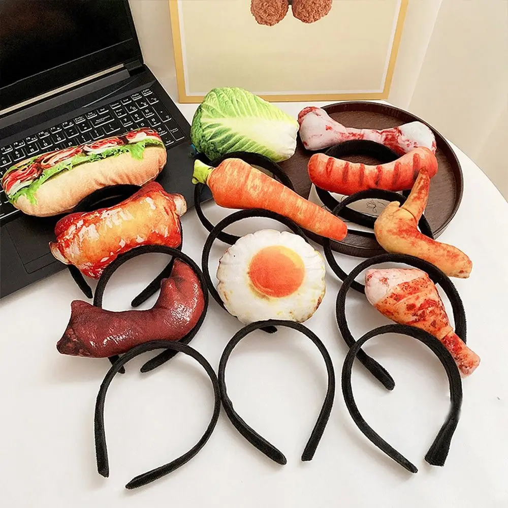 Strawberry Simulated Food Hair Hoop Personality Vegetable Bone Hotdog Headband Korean Style Hamburg Female/Girls
Strawberry Simulated Food Hair Hoop Personality Vegetable Bone Hotdog Headband Korean Style Hamburg Female/Girls