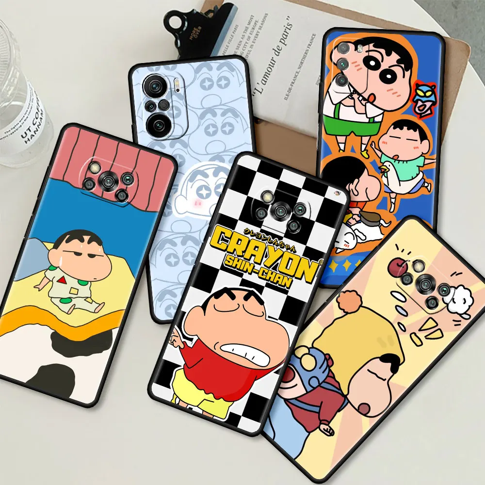 Case for Xiaomi Mi Poco X4 Pro 5G X3 NFC M3 M4 F3 GT X2 F1 11 Lite 11T 10T 9T Funda Silicone Phone Cover Anime Crayo Shin Chan
Case for Xiaomi Mi Poco X4 Pro 5G X3 NFC M3 M4 F3 GT X2 F1 11 Lite 11T 10T 9T Funda Silicone Phone Cover Anime Crayo Shin Chan