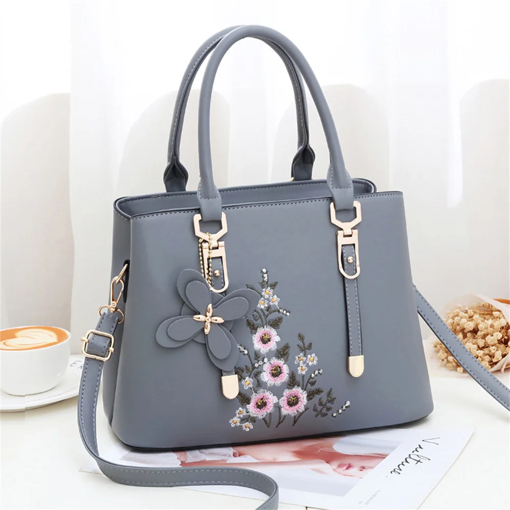 Women Embroidery Handbags Messenger Bag Leather Wild Bags Casual Tote Ladies Shoulder Bags
Women Embroidery Handbags Messenger Bag Leather Wild Bags Casual Tote Ladies Shoulder Bags