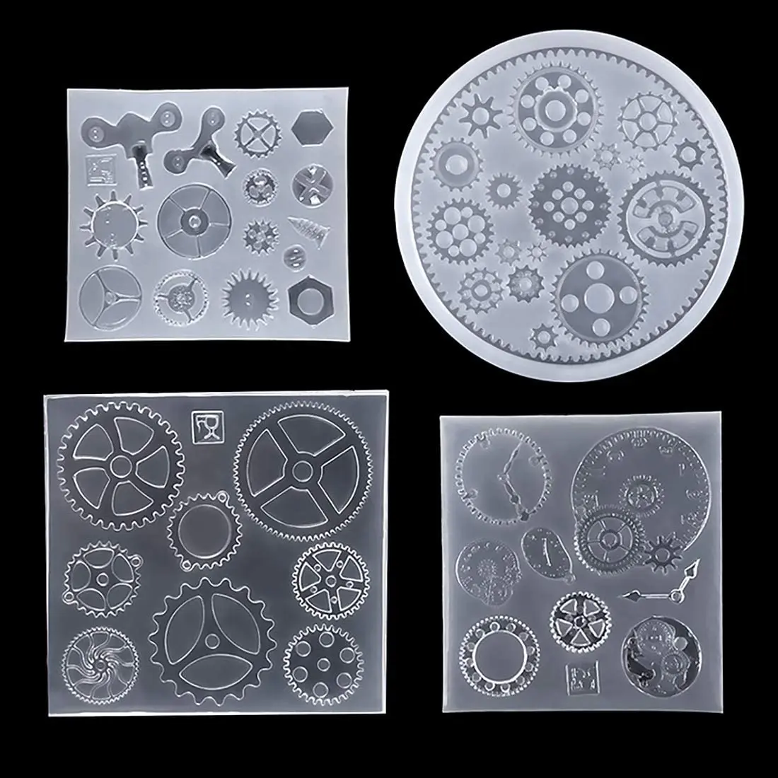 Jewelry Casting Molds Gear Silicone Pendant Mould Steampunk Epoxy Resin Mold for Polymer Clay Plaster Crafting Cake Fondant Diy
Jewelry Casting Molds Gear Silicone Pendant Mould Steampunk Epoxy Resin Mold for Polymer Clay Plaster Crafting Cake Fondant Diy