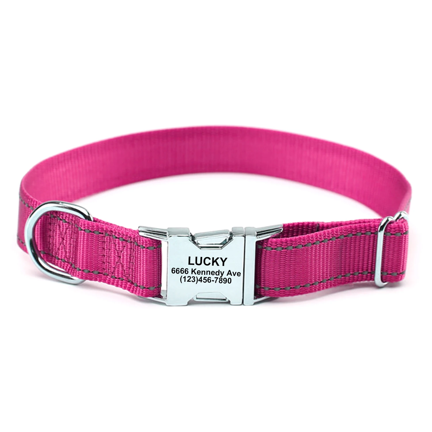 Reflective Dog Collar, Adjustable Soft Cotton with Safety Metal Buckle Pink Pet Dog Collar Dog Supplies for Small to Large Dogs
Reflective Dog Collar, Adjustable Soft Cotton with Safety Metal Buckle Pink Pet Dog Collar Dog Supplies for Small to Large Dogs