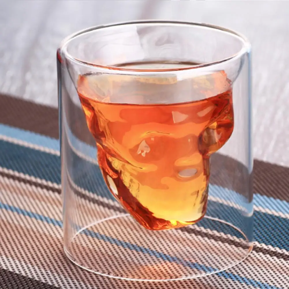 Skull Cup Shot Glass Transparent Cup Crystal Skull Heads Glass Cup For Whiskey Wine Vodka Bar Club Beer T5R4
Skull Cup Shot Glass Transparent Cup Crystal Skull Heads Glass Cup For Whiskey Wine Vodka Bar Club Beer T5R4
