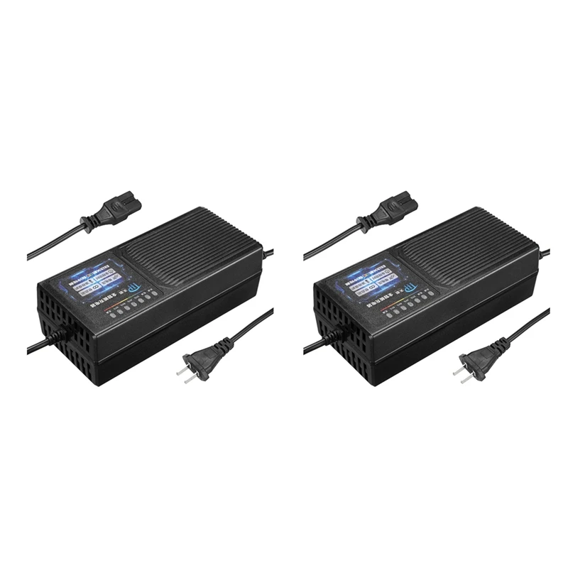 2X 60V 20AH Electric Vehicle Charger With 7 Light Power Display Current Leakage Protection Lead Acid Charger
2X 60V 20AH Electric Vehicle Charger With 7 Light Power Display Current Leakage Protection Lead Acid Charger