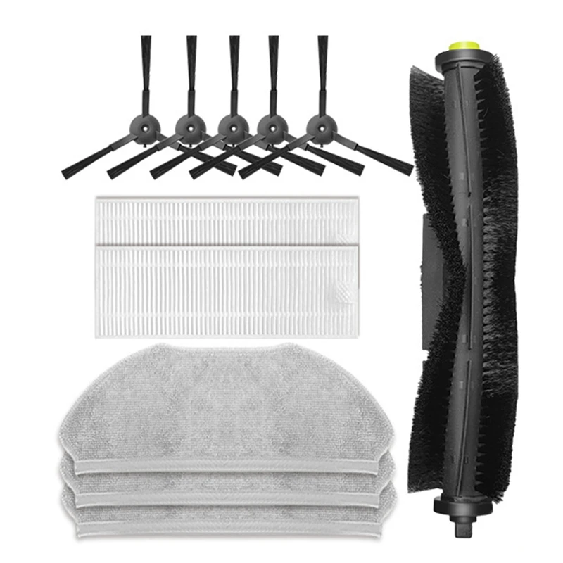 Main Side Brush Filter And Mop Cloth Replacement Parts For 360 X100 S10 MAX Robotic Vacuum Cleaner
Main Side Brush Filter And Mop Cloth Replacement Parts For 360 X100 S10 MAX Robotic Vacuum Cleaner