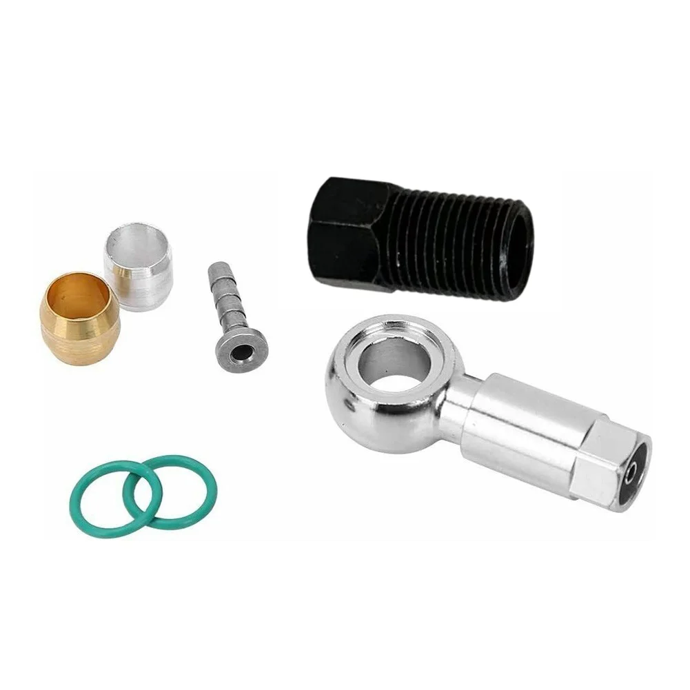 Brake Hose Banjo Connector Cable End Banjo Set Connector Insert FOR-Shimano Hydraulic Disc Brake Hose BH90 Bicycle Parts
Brake Hose Banjo Connector Cable End Banjo Set Connector Insert FOR-Shimano Hydraulic Disc Brake Hose BH90 Bicycle Parts