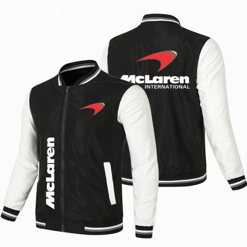 2023 NEW Baseball Jacket Spring Autumn Fleece Cotton Slim Fit Jacket MCLAREN Car Logo Sweatshirt Fashion Hip Hop
2023 NEW Baseball Jacket Spring Autumn Fleece Cotton Slim Fit Jacket MCLAREN Car Logo Sweatshirt Fashion Hip Hop