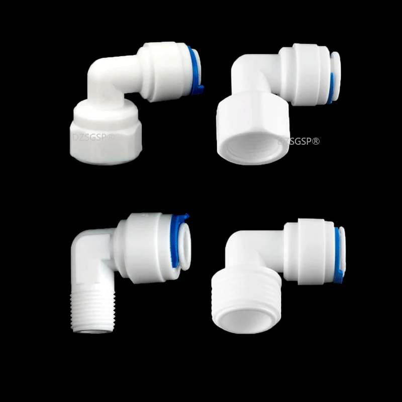 Thread 1/4 3/8 POM Sealing Ring Hose PE Pipe Quick Connector Water Filter Parts Multiple Type Elbow RO Water Fitting Male Female 
Thread 1/4 3/8 POM Sealing Ring Hose PE Pipe Quick Connector Water Filter Parts Multiple Type Elbow RO Water Fitting Male Female