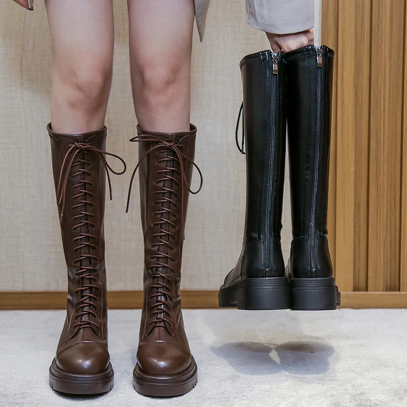 New Ladies Knee High Chelsea Boots For Women Cross-Tied 2022 Rubber Modern Boots Female Shoes Fashion Platform Motorcycle Shoes
New Ladies Knee High Chelsea Boots For Women Cross-Tied 2022 Rubber Modern Boots Female Shoes Fashion Platform Motorcycle Shoes