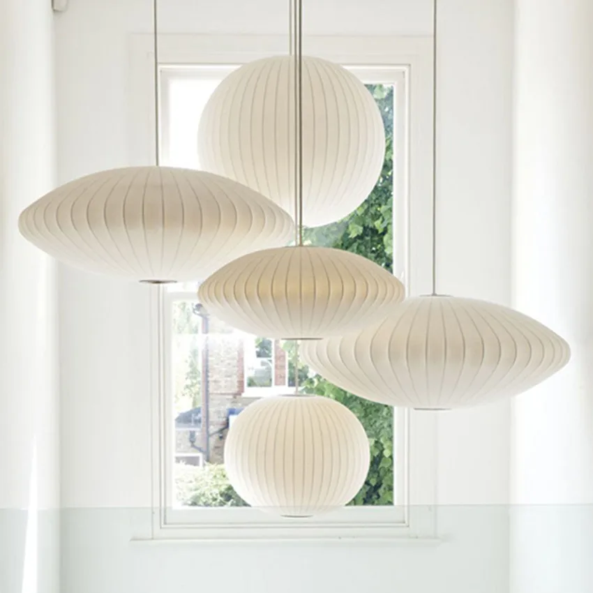 Post-Modern White Silk Led Pendant Lights Restaurant Bedroom Kitchen Hanging Lamp Art Single Head Lamp Pendant Lamp Home Decor
Post-Modern White Silk Led Pendant Lights Restaurant Bedroom Kitchen Hanging Lamp Art Single Head Lamp Pendant Lamp Home Decor