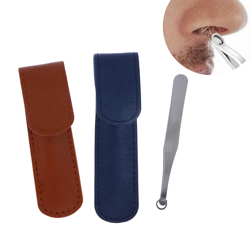 Universal Nose Hair Clips Stainless Steel Tweezer Holster Round Tip Perfect Removal Nose Hair Tweezers Facial Makeup Trimmer
Universal Nose Hair Clips Stainless Steel Tweezer Holster Round Tip Perfect Removal Nose Hair Tweezers Facial Makeup Trimmer